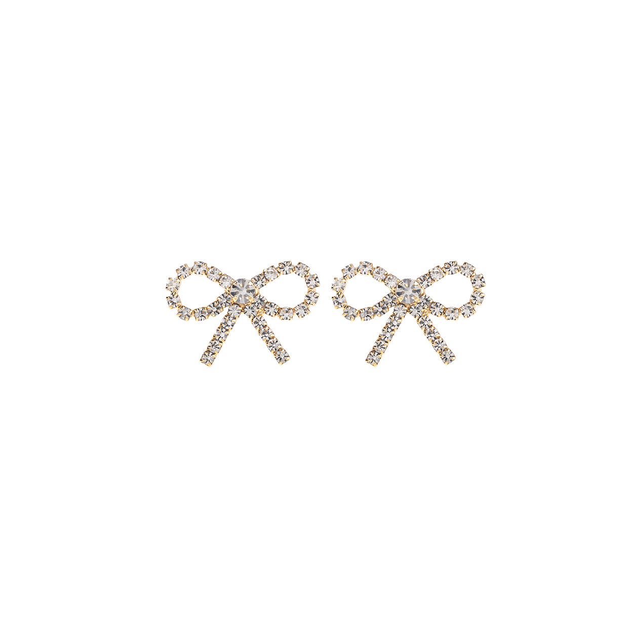 Medium Ribbon CZ Studs