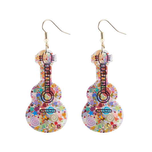 Resin Confetti Guitars