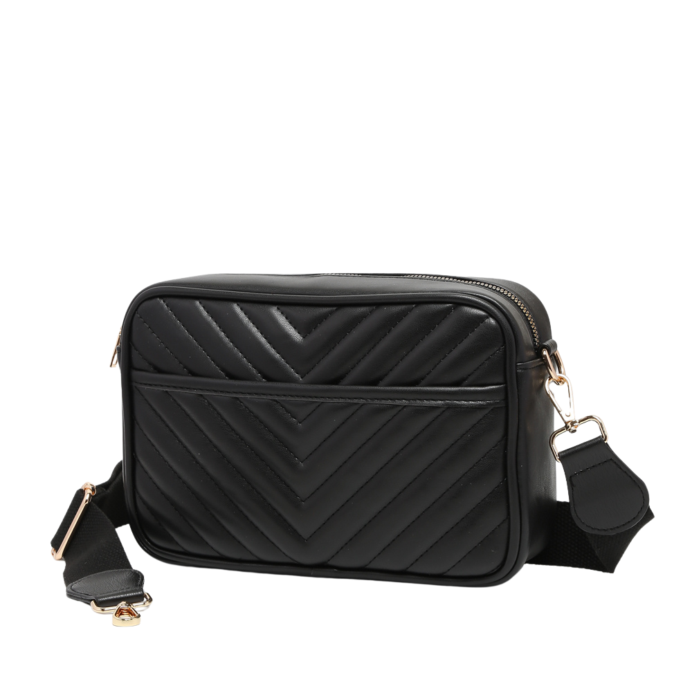 Quilted Everyday Purse - Black