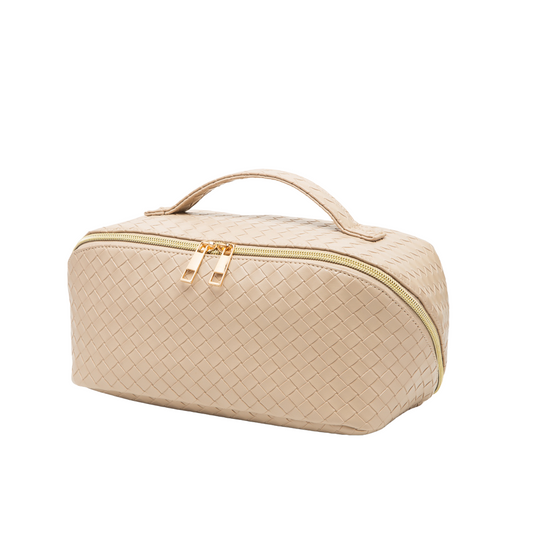 Makeup Bag - Beige