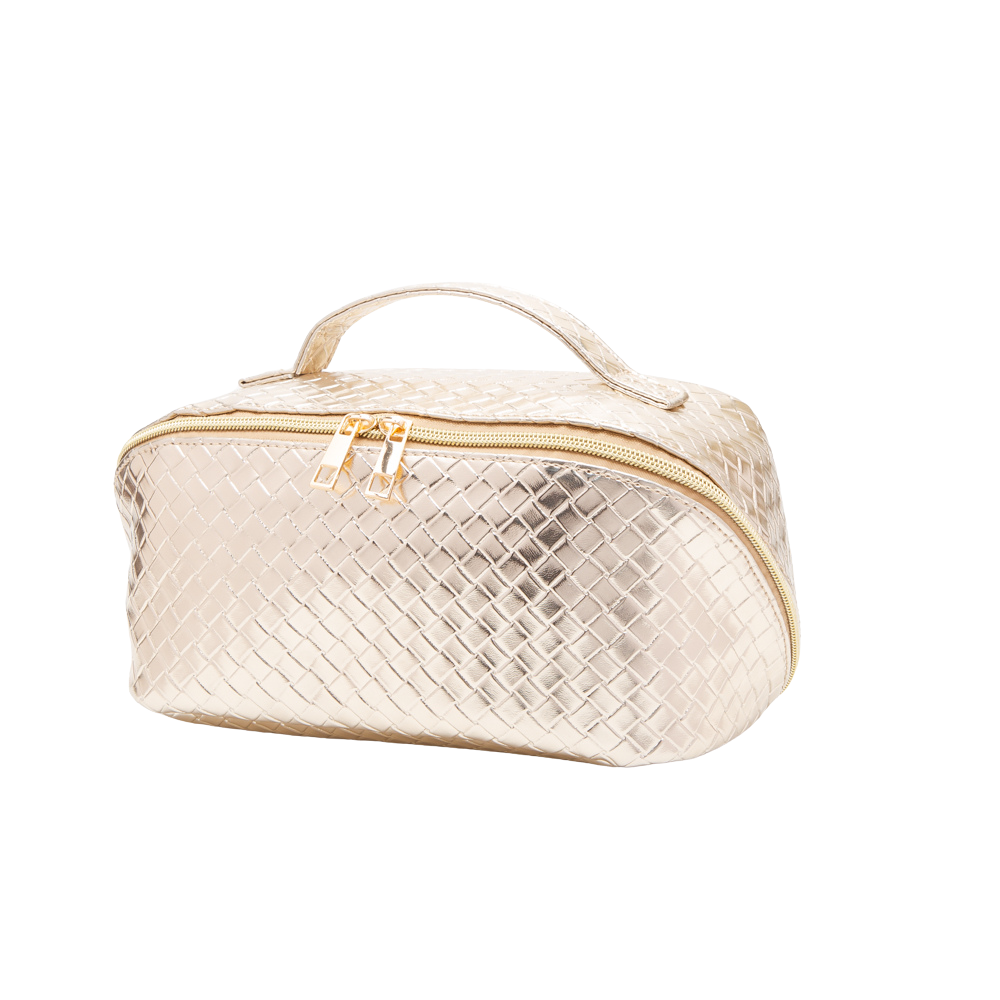 Makeup Bag - Gold