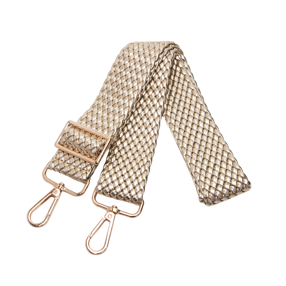 Woven Purse Strap - Gold