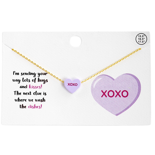 XOXO Sweetheart Necklace