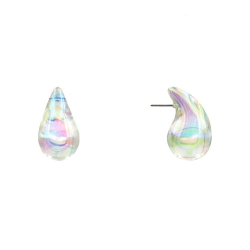 Resin Teardrop Stud