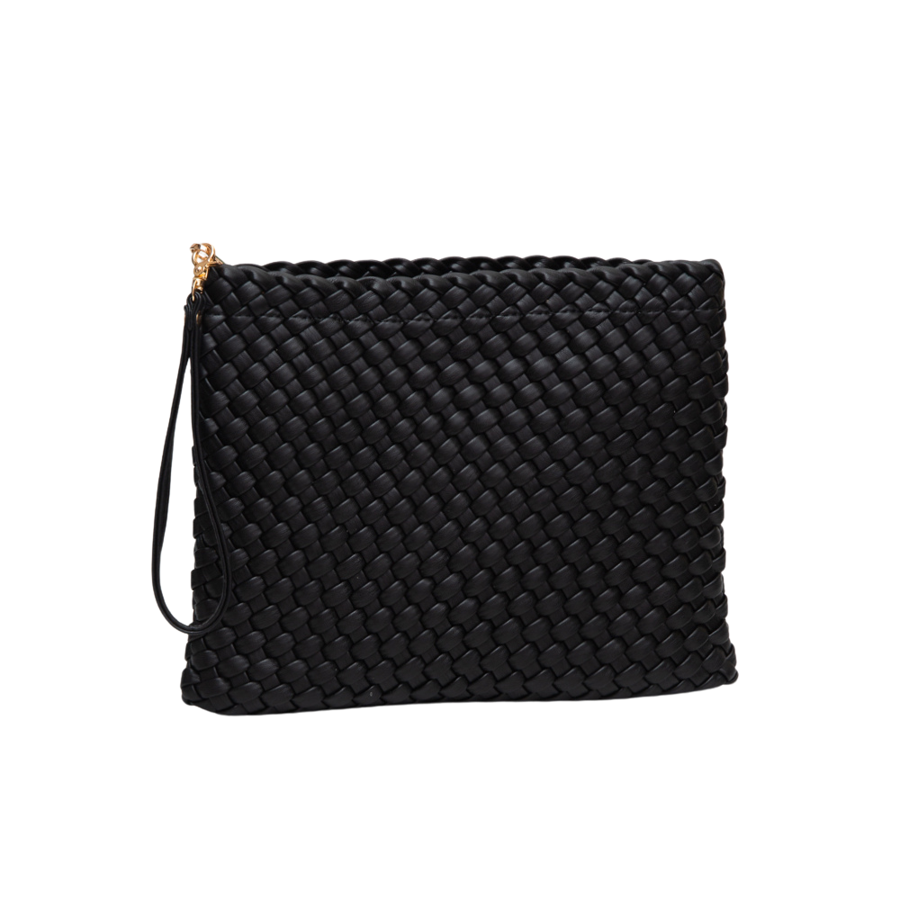 Woven Handmade Clutch - Black