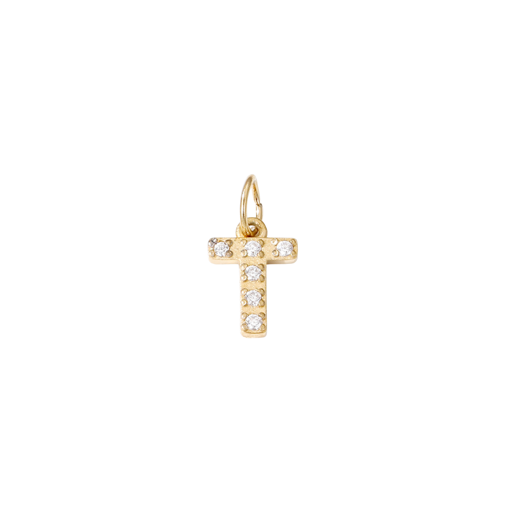 CZ Initial Charm - T